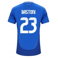 Camiseta Italia Alessandro Bastoni #23 Primera Equipación Eurocopa 2024 manga corta